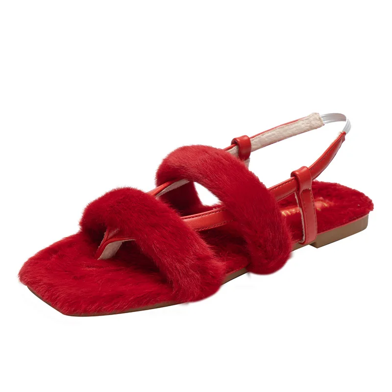 Summer New Furry 2021 Classics Flip Flops Mules Comfortable Shallow Thick Bottom Flat With Women's Sandals, Picture
Summer New Furry 2021 Classics Flip Flops Mules Comfortable Shallow Thick Bottom Flat With Women's Sandals, Picture