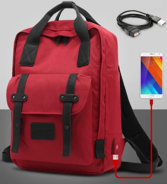 2021 bag hiking laptop school laptop bag with USB cable design waterproof nylon 600D styles unisex backpacks bag tote for girls, As photo
2021 bag hiking laptop school laptop bag with USB cable design waterproof nylon 600D styles unisex backpacks bag tote for girls, As photo