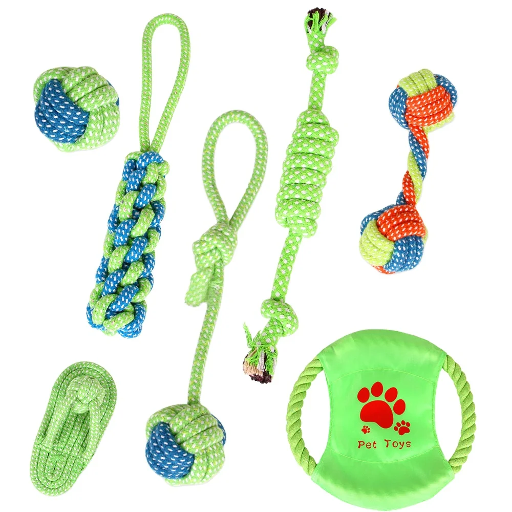 Amazon pet supplies dog cotton rope toys molar teeth cleaning dog bite rope combination set wholesale
Amazon pet supplies dog cotton rope toys molar teeth cleaning dog bite rope combination set wholesale