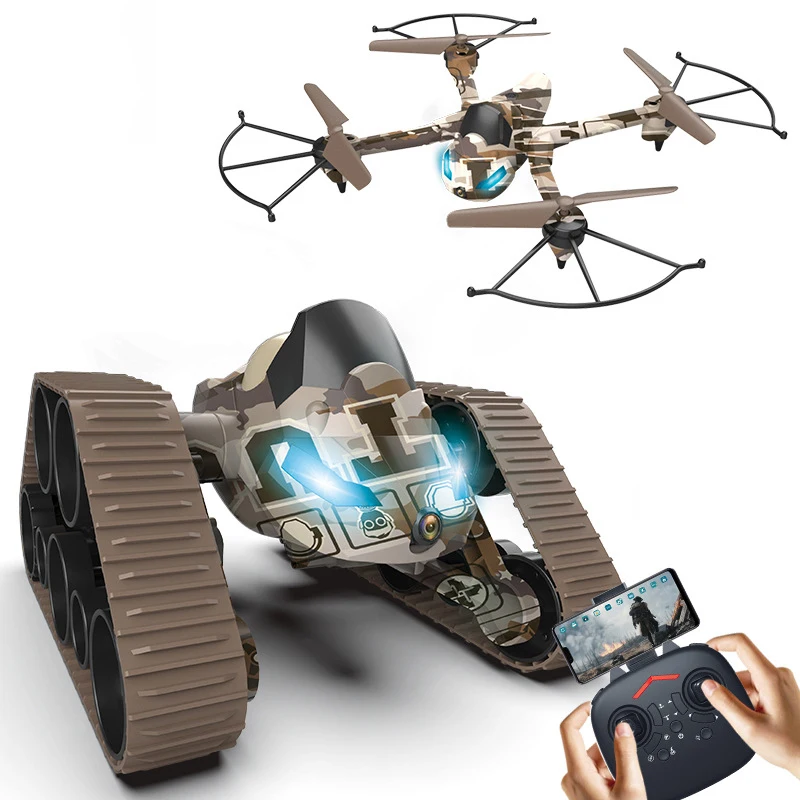 Amazon Aliexpress New Amphibious Vehicles RC Tank Drone 2 in 1 Gesture Control Transforming Toy for Kids
Amazon Aliexpress New Amphibious Vehicles RC Tank Drone 2 in 1 Gesture Control Transforming Toy for Kids