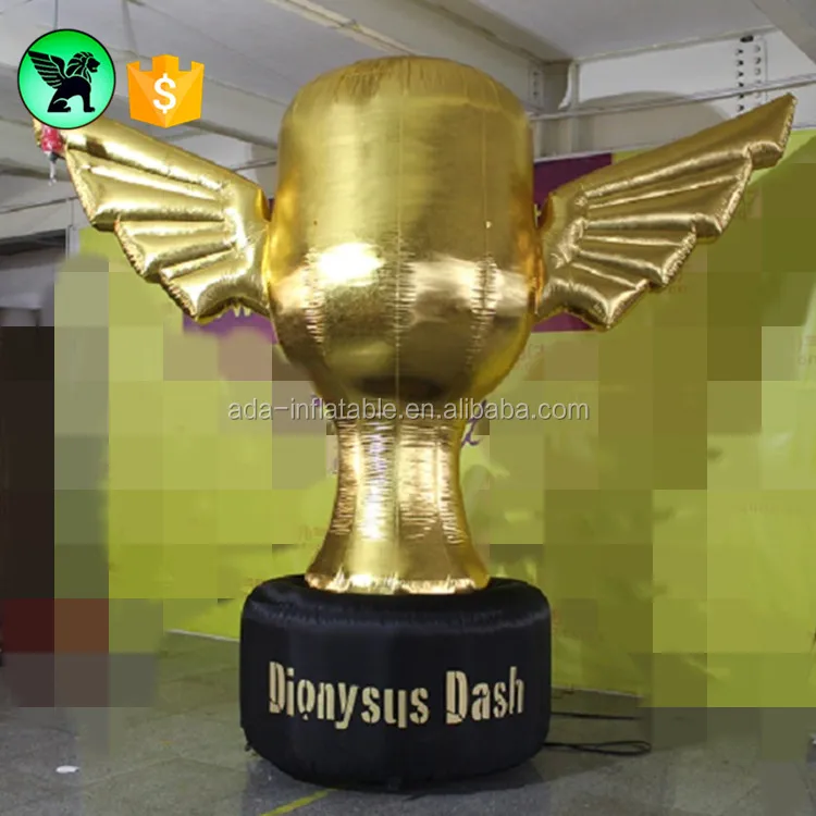 10ft High Advertising Inflatable Trophy Customized 3m Golden Trophy Inflatable ST369