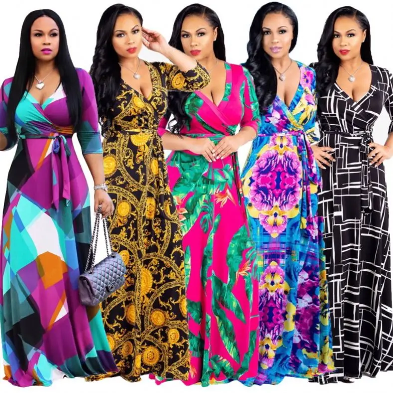 2020 Best Selling Sexy Digital Printing Women Fashion Style Big Skirt Dress Plus Size Casual Elegant Maxi Apparel, As picture
2020 Best Selling Sexy Digital Printing Women Fashion Style Big Skirt Dress Plus Size Casual Elegant Maxi Apparel, As picture