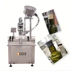 glass bottle capper factory 2000BPH aluminum screw cap capping machine