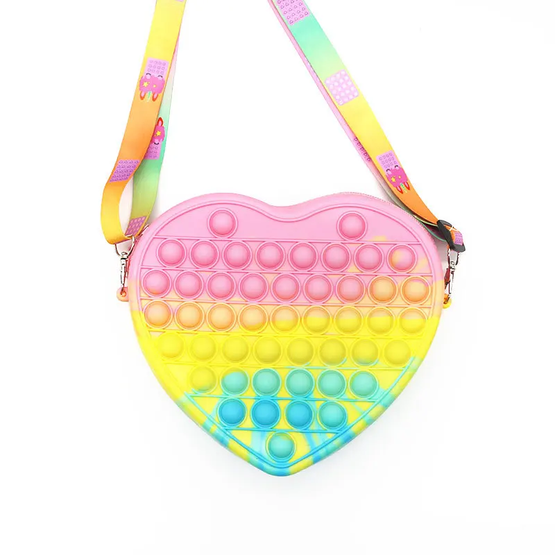 valentines heart shape pop its fidget purse crossbody bags silicone Christmas large heart pop it coin purse for kids girl adults, Colorful
valentines heart shape pop its fidget purse crossbody bags silicone Christmas large heart pop it coin purse for kids girl adults, Colorful