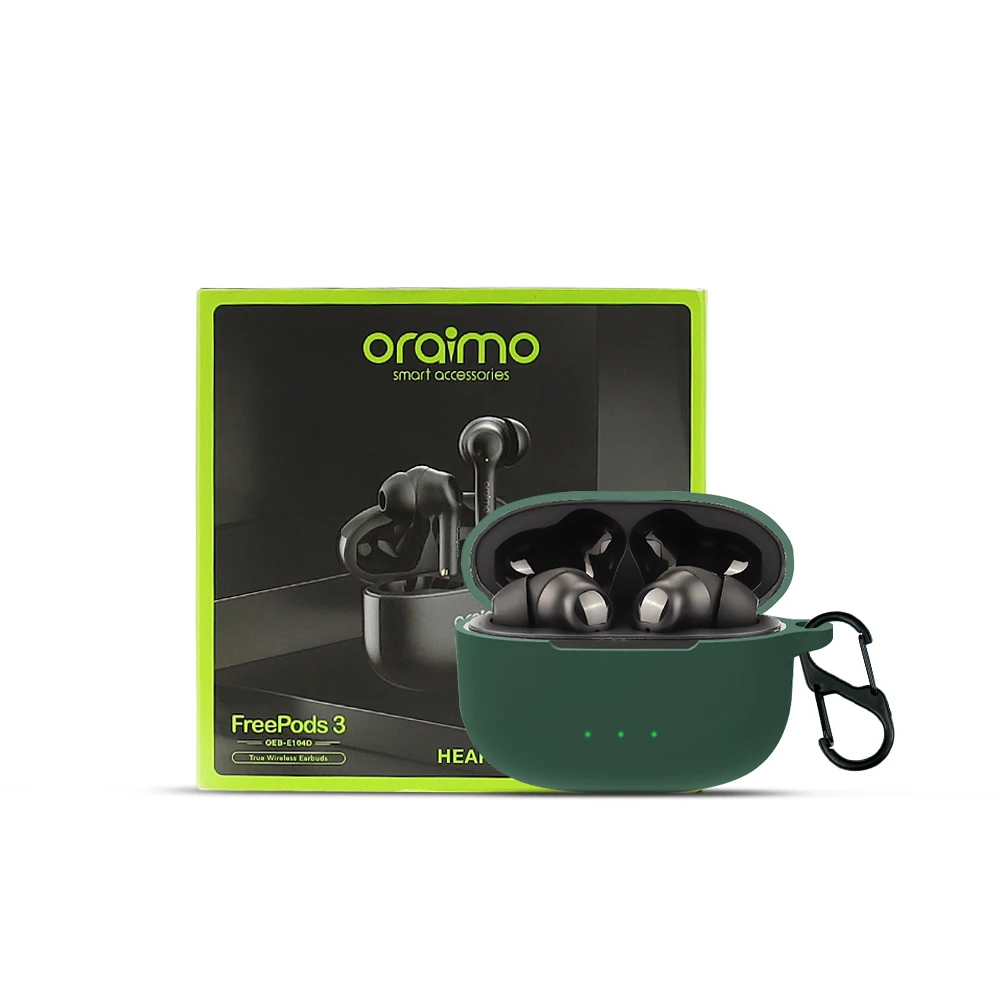 suitable for Oraimo FreePods 3 earbuds wireless earphone accessories oraimo freepods 3 cover case shockproof Silicone case
suitable for Oraimo FreePods 3 earbuds wireless earphone accessories oraimo freepods 3 cover case shockproof Silicone case