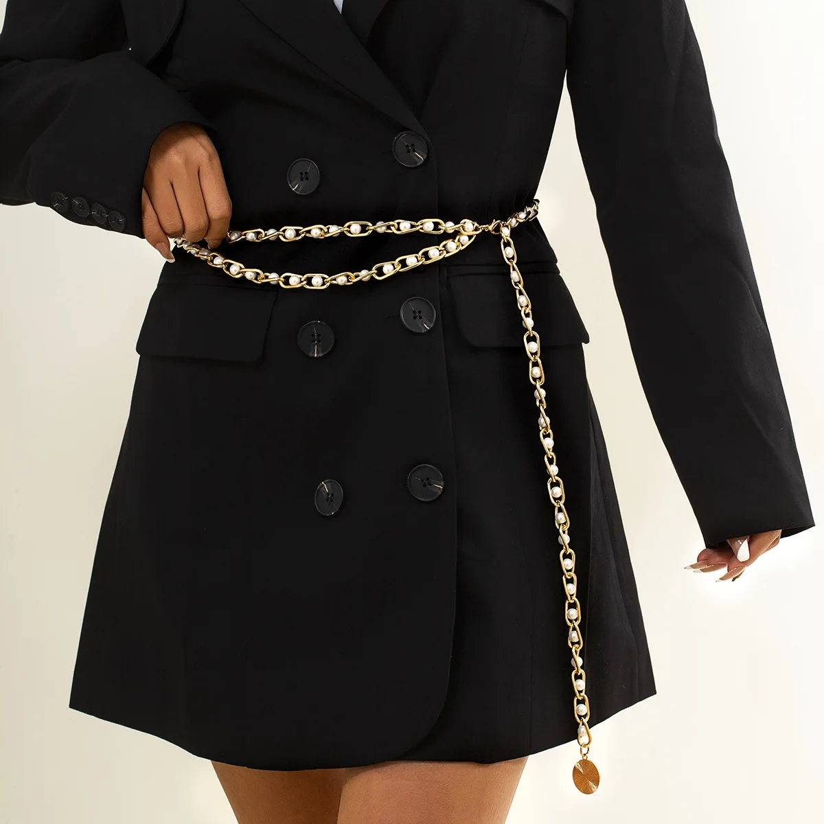 europe america Women Fashion Body Chain Gold Plated Stainless Steel Pearl Waist Chain
europe america Women Fashion Body Chain Gold Plated Stainless Steel Pearl Waist Chain