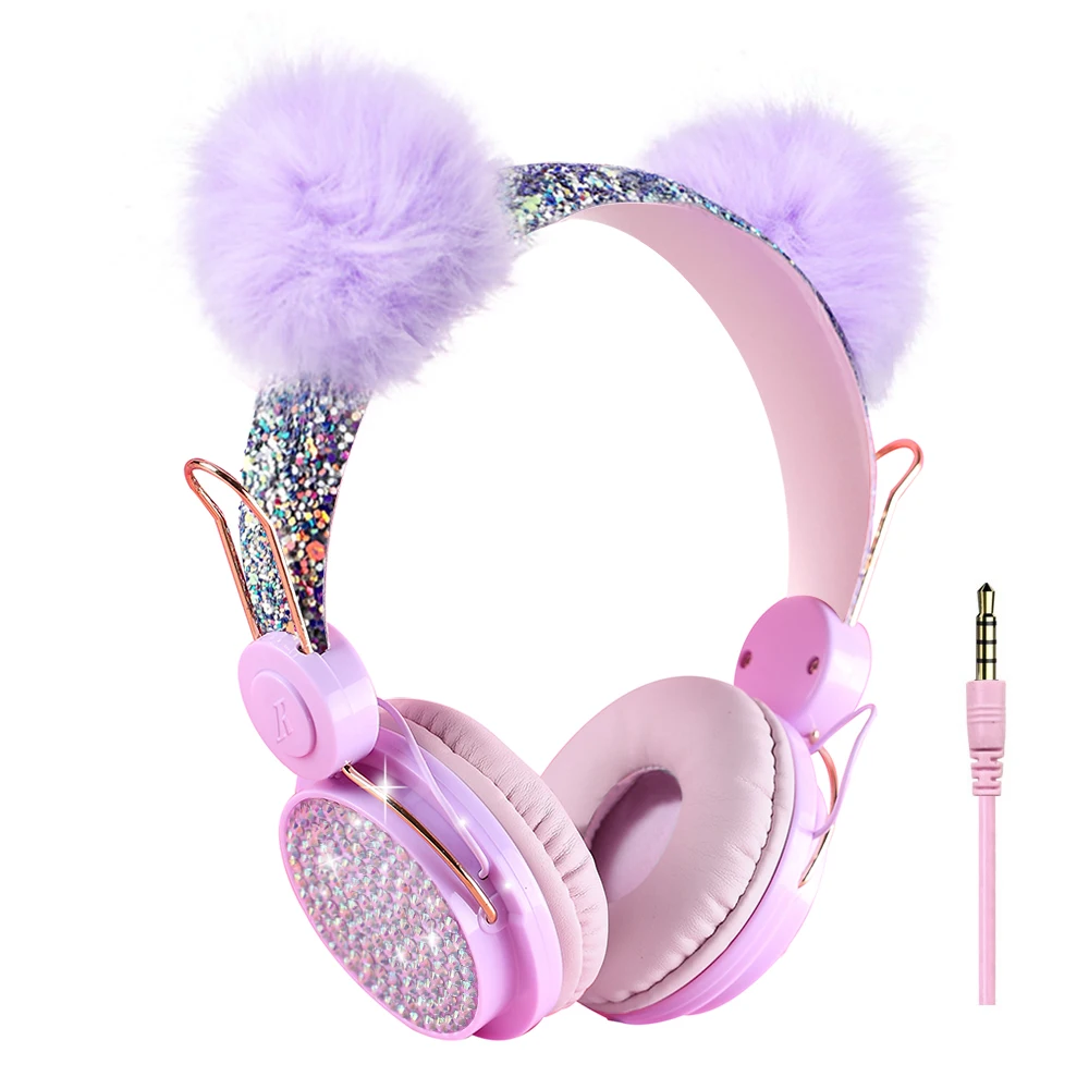 Over Ear Kids High-end Bear Ear Girls Headphones for Children/Teens/Girls/School/Kindle/Airplane/Plane
Over Ear Kids High-end Bear Ear Girls Headphones for Children/Teens/Girls/School/Kindle/Airplane/Plane