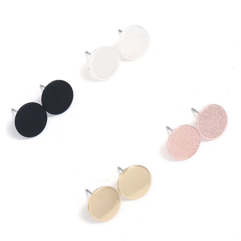 Fashion simple mixed colorful small round stainless steel glossy small stud earrings set for women jewelry anti allergy
Fashion simple mixed colorful small round stainless steel glossy small stud earrings set for women jewelry anti allergy