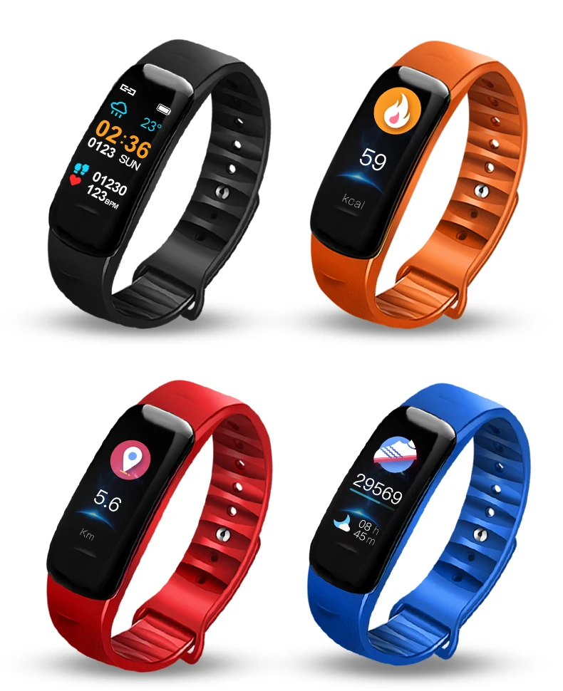 Y-C1 Body Thermometer Blood Pressure Fitness Bracelet Waterproof Sport Smart Watches For Men Women
Y-C1 Body Thermometer Blood Pressure Fitness Bracelet Waterproof Sport Smart Watches For Men Women