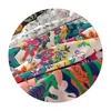Hot sale digital print polyester printed floral chiffon fabric