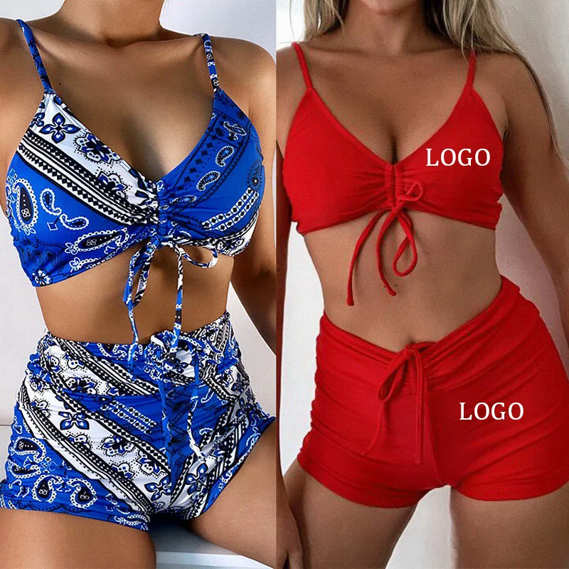 Foreign Trade Fashion Swimsuit 2021 Hot Style Female Split Sexy High Waist Solid Color Tether Bikini
Foreign Trade Fashion Swimsuit 2021 Hot Style Female Split Sexy High Waist Solid Color Tether Bikini