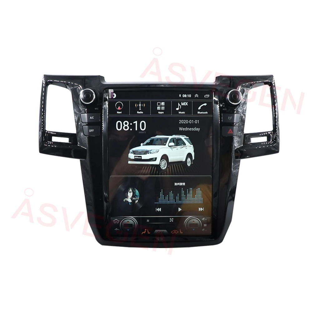 Android11 12.1 Inch Tesla Screen Car Stereo Radio Car Video Player Dashboard GPS Navigation For Toyota Fortuner 2007-2014
Android11 12.1 Inch Tesla Screen Car Stereo Radio Car Video Player Dashboard GPS Navigation For Toyota Fortuner 2007-2014