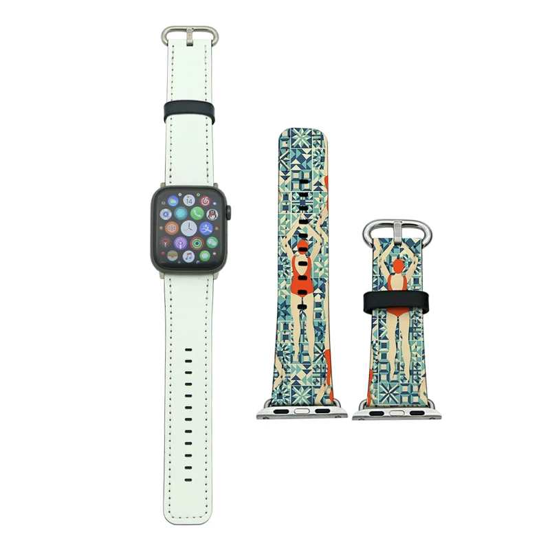 Sublimation Watch band for Apple Watch Blank Sublimation Watchband for smart watch, Black
Sublimation Watch band for Apple Watch Blank Sublimation Watchband for smart watch, Black