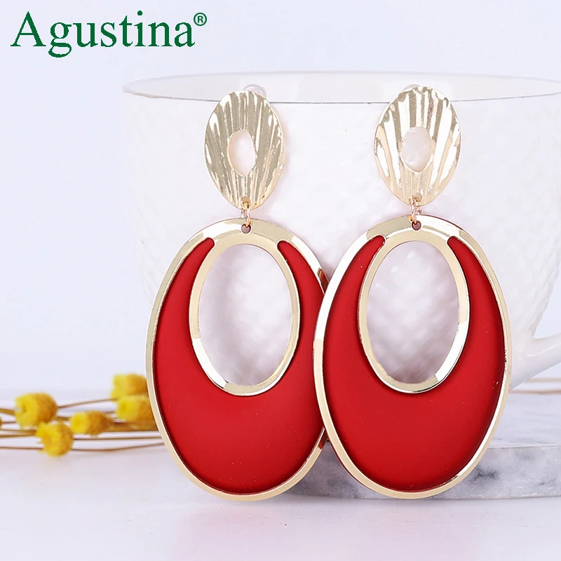 Agustina new design fashion classic alloy double layer jewelry drop earrings red earrings
Agustina new design fashion classic alloy double layer jewelry drop earrings red earrings