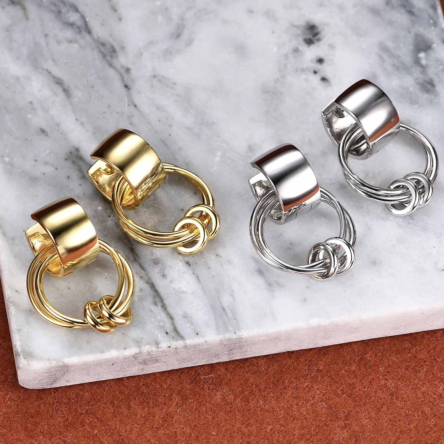 C8968 Abiding Custom Fine Jewelry Wholesale Tarnish Resistant Jewelry White Yellow Gold Plated Sterling Silver Earrings
C8968 Abiding Custom Fine Jewelry Wholesale Tarnish Resistant Jewelry White Yellow Gold Plated Sterling Silver Earrings