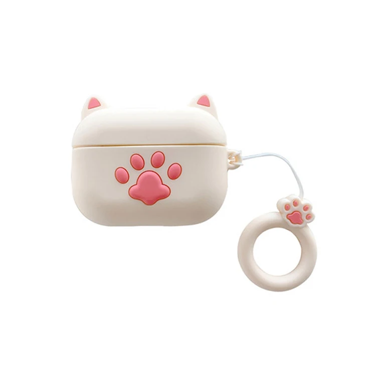 Cute Cat Paw For Airpod 1 2 3 Pro Case Silicone Cases For Airpods 2 And 3 For Airpods 3 Case, Pink, white, black
Cute Cat Paw For Airpod 1 2 3 Pro Case Silicone Cases For Airpods 2 And 3 For Airpods 3 Case, Pink, white, black