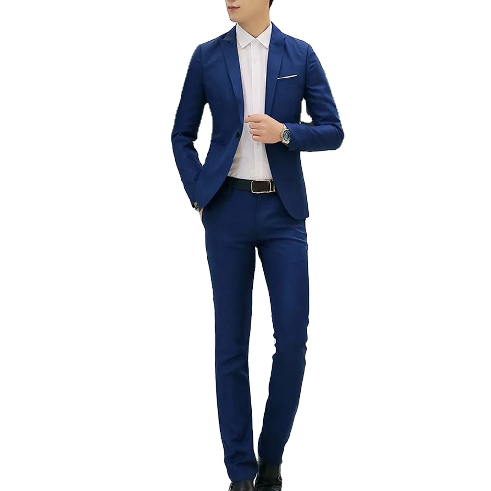 2022 Autumn Business(Jacket+Pant) Luxury Men Suit italian For Weeding Male Suits slim fit set For Men Costume Formal Party Blue, As picture or custom color
2022 Autumn Business(Jacket+Pant) Luxury Men Suit italian For Weeding Male Suits slim fit set For Men Costume Formal Party Blue, As picture or custom color