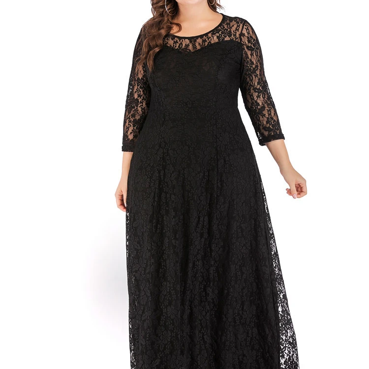 Popular Trending Product Plus Size Long-Skirt Lace Hollow Muslim Maxi Dresses With Long Sleeves
Popular Trending Product Plus Size Long-Skirt Lace Hollow Muslim Maxi Dresses With Long Sleeves
