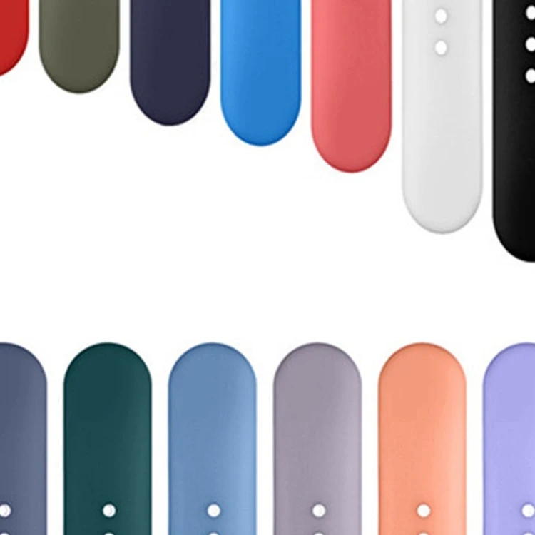 High Quality Official Solid Color Fashion Sports Soft Silicone Watch Band For Apple Watch Series 6/5/4/3/2/SE, 55 color
High Quality Official Solid Color Fashion Sports Soft Silicone Watch Band For Apple Watch Series 6/5/4/3/2/SE, 55 color