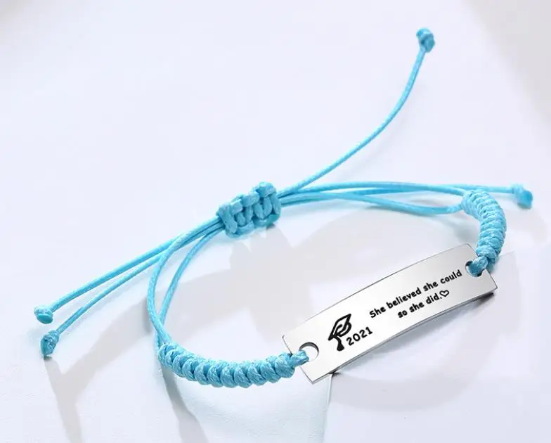 Handmade Customized Adjustable Women Bracelet With Laser Engraved Letter Stainless Steel Bracelet, Silver
Handmade Customized Adjustable Women Bracelet With Laser Engraved Letter Stainless Steel Bracelet, Silver