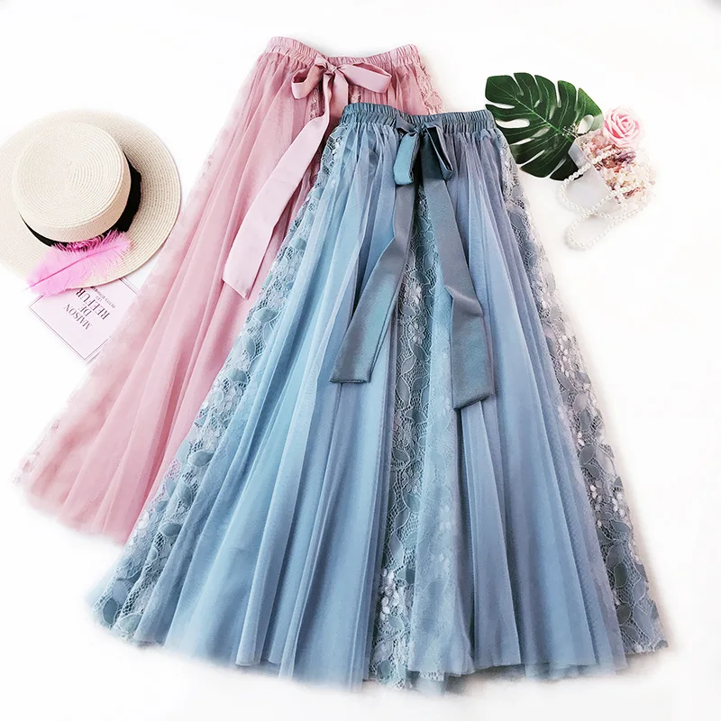 Springway hot selling new gauze lace skirt women temperamental bouffant skirt, Black, pink, apricot, blue
Springway hot selling new gauze lace skirt women temperamental bouffant skirt, Black, pink, apricot, blue
