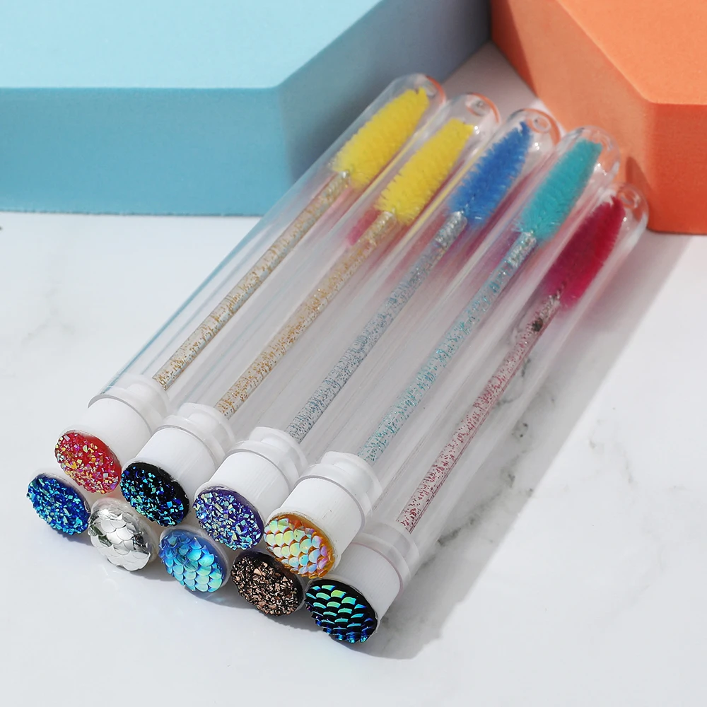 Mascara brush wash glitter mascara wands disposable blue mascara wands pink silicone lash wand container, Multi colors
Mascara brush wash glitter mascara wands disposable blue mascara wands pink silicone lash wand container, Multi colors