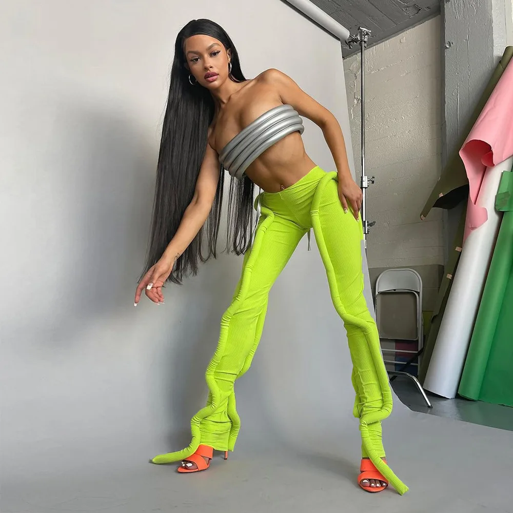 Clothes Vendors For Women 2022 Fashion Early Line Three-dimensional Decoration High Waist Sexy Slim Solid Leggings
Clothes Vendors For Women 2022 Fashion Early Line Three-dimensional Decoration High Waist Sexy Slim Solid Leggings