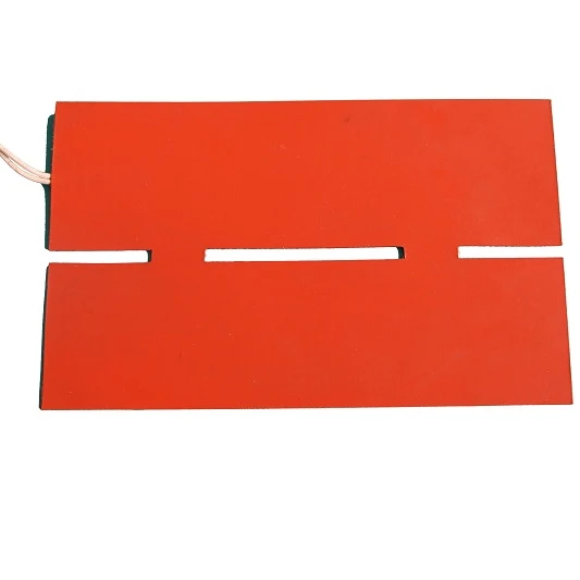 Customize micro heating element silicone rubber pad heater sheet