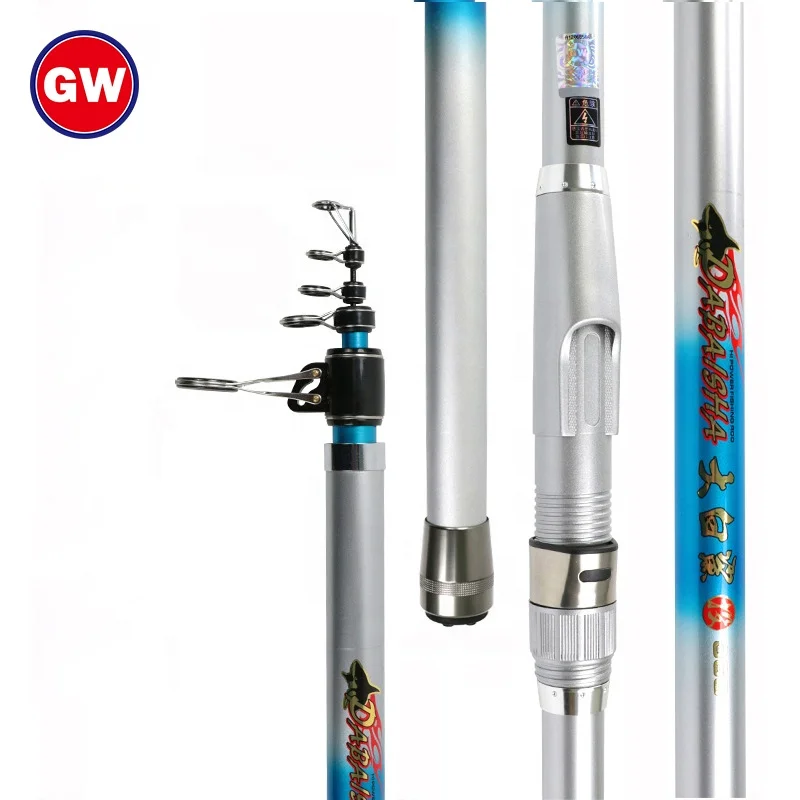 GW 3.6m 3.9m 4.2m 4.5m 4 Section Fishing Rod Led Light Fishing Rod Spinning Fishing Rods, Black
GW 3.6m 3.9m 4.2m 4.5m 4 Section Fishing Rod Led Light Fishing Rod Spinning Fishing Rods, Black