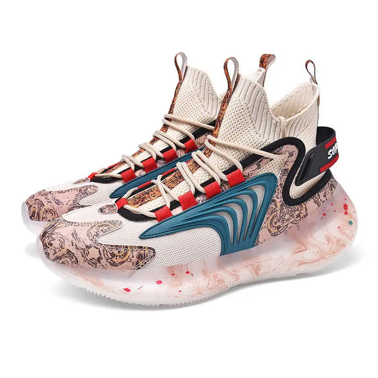 Man Breathable high top Flying knit sneakers man Popcorn sole Trend running sport shoe 2021, Multi
Man Breathable high top Flying knit sneakers man Popcorn sole Trend running sport shoe 2021, Multi