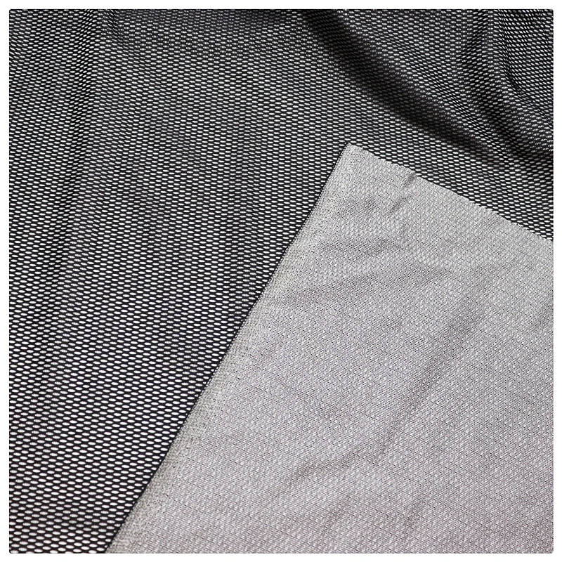 Black and white two-color breathable elastic mesh fabric all polyester mesh fabric summer sports shoe material mesh
Black and white two-color breathable elastic mesh fabric all polyester mesh fabric summer sports shoe material mesh