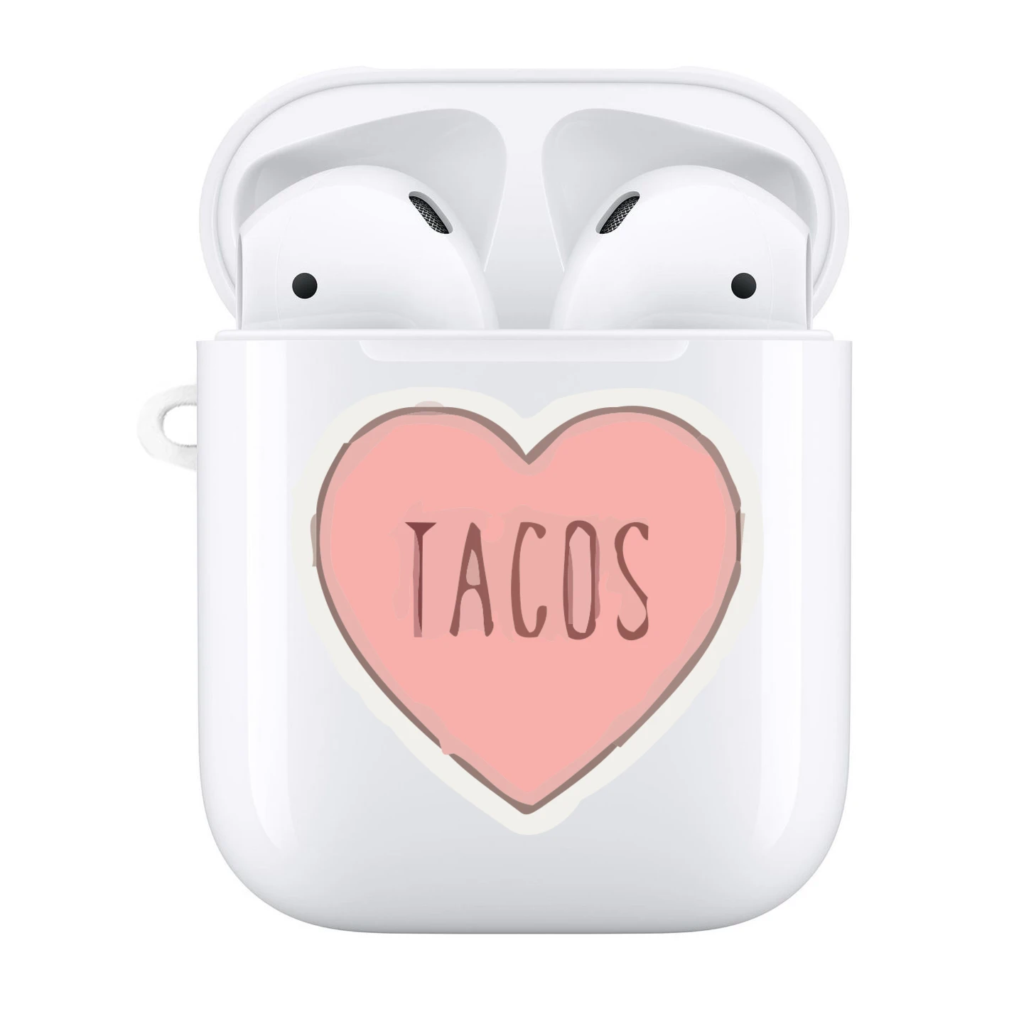 I Love Books Heart White Hard Shell Accessories Compatible with Apple AirPods 1&2 Oem Custom Logo
I Love Books Heart White Hard Shell Accessories Compatible with Apple AirPods 1&2 Oem Custom Logo