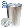 Pure aluminum foil air silver foil r-8 bubble thermal foil reflective warp insulation for boilers