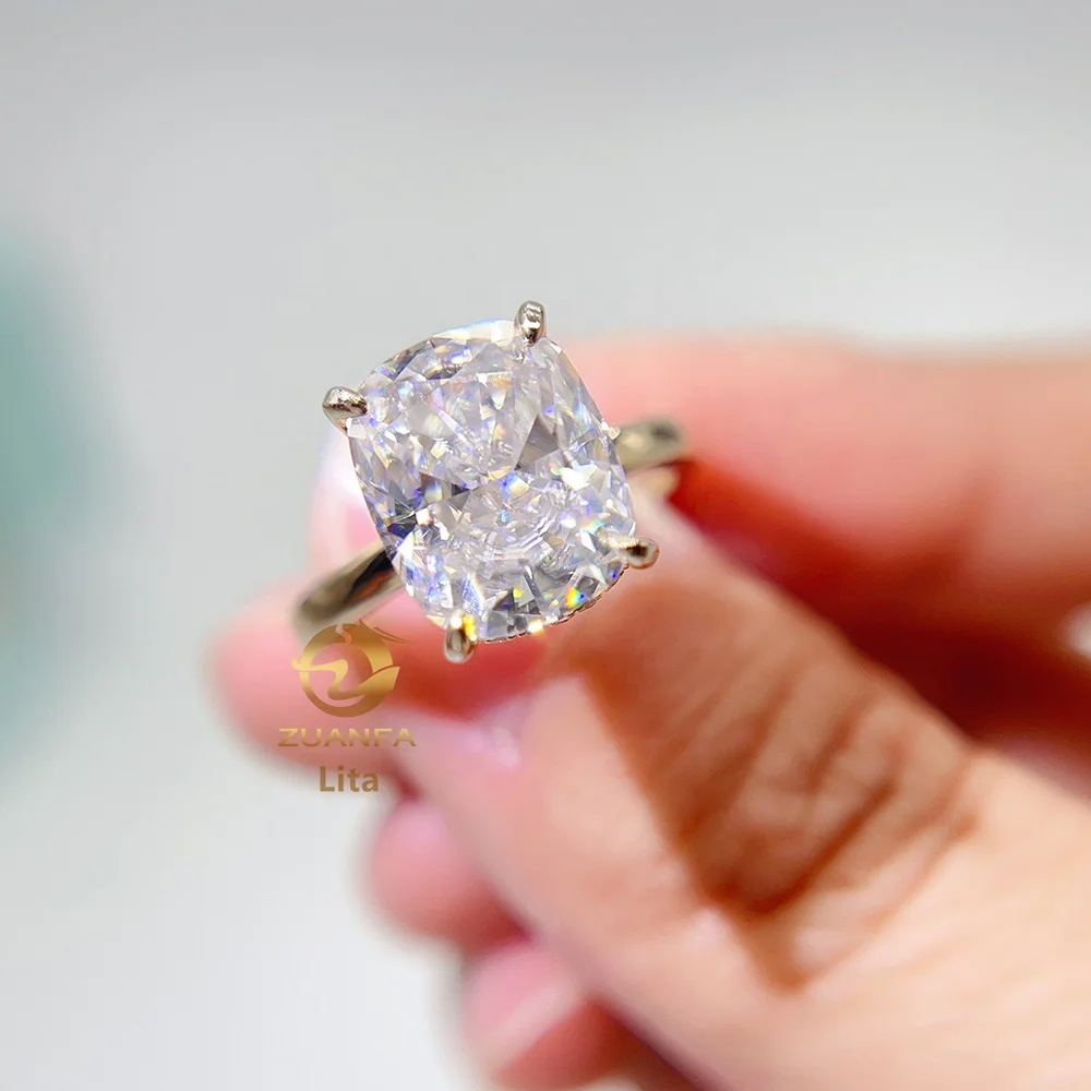 Ready to ship fine jewelry pure yellow gold moissanite diamond 5 carat long cushion engagement ring
Ready to ship fine jewelry pure yellow gold moissanite diamond 5 carat long cushion engagement ring