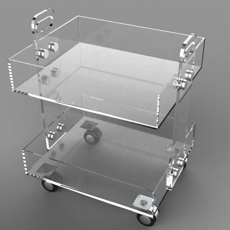 Luxurious Acrylic New Design Coffee Side Table With Wheels For Modern Living Room
Luxurious Acrylic New Design Coffee Side Table With Wheels For Modern Living Room
