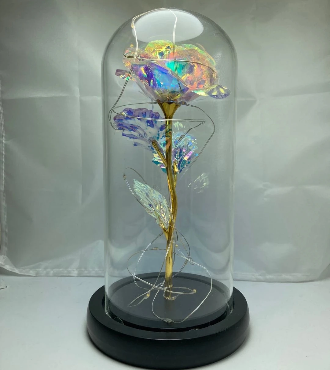 galaxy rose artificial gold rose flower plastic co