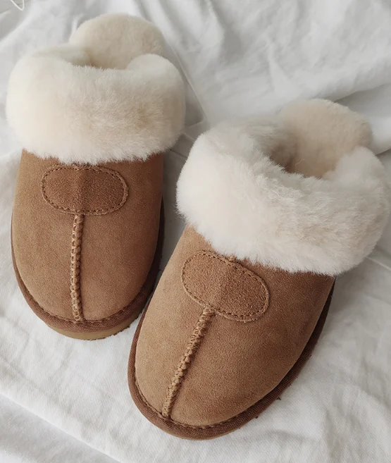 Women's Fashion Soft wool Indoor Home Sheep Skin Slippers Fur Sheepskin leather slippers
Women's Fashion Soft wool Indoor Home Sheep Skin Slippers Fur Sheepskin leather slippers
