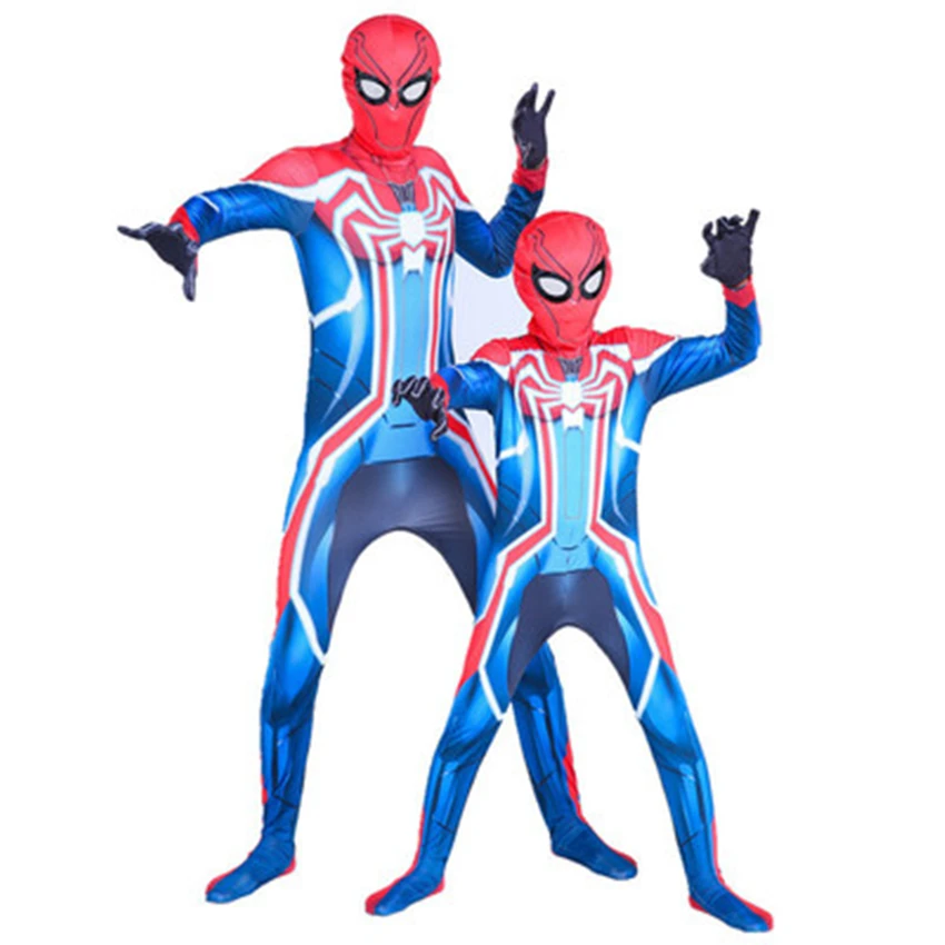 New Cosplay Clothing Costume Fancy Jumpsuit Adult And Children Halloween Costume Red Black Spider Man Spiderman, 5 colors
New Cosplay Clothing Costume Fancy Jumpsuit Adult And Children Halloween Costume Red Black Spider Man Spiderman, 5 colors