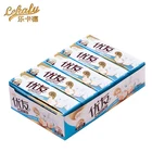 Fruity toffee chew center fill soft candies cow chewy sweet milk candy