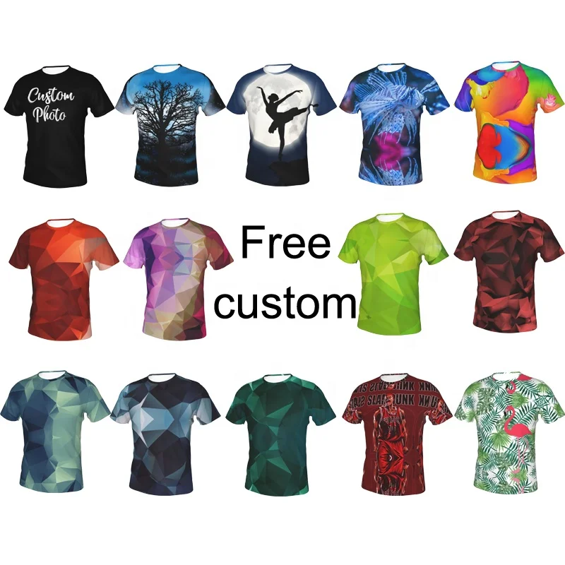 Fashion Cheap blank men's 100% Polyester dry quick-drying Fit unisex t shirts sublimation custom printing with logo t-shirt
Fashion Cheap blank men's 100% Polyester dry quick-drying Fit unisex t shirts sublimation custom printing with logo t-shirt
