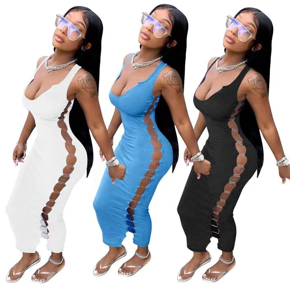8214 new solid color European and American catwalk hollow lace dress, Picture color
8214 new solid color European and American catwalk hollow lace dress, Picture color