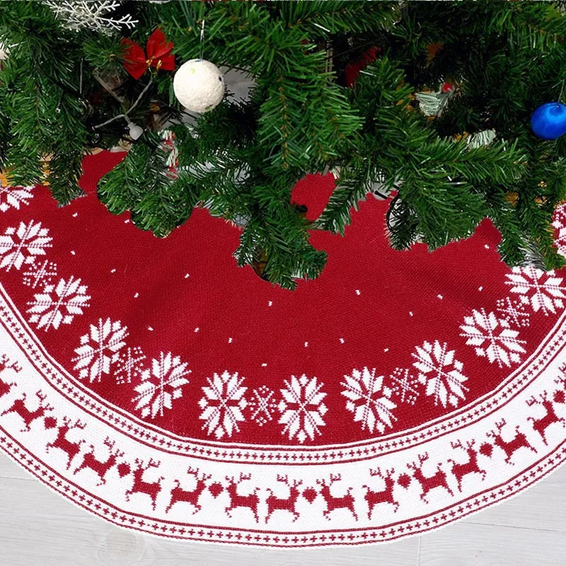 2022 New Christmas Tree Skirt knitted Tree Skirt apron knitted Snow Deer Christmas decorations Christmas Tree Skirt
2022 New Christmas Tree Skirt knitted Tree Skirt apron knitted Snow Deer Christmas decorations Christmas Tree Skirt