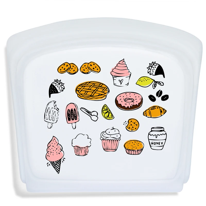 100% Food-Grade Silicone Food Reusable Bags Biodegradable Silicone Cooking Bag, Light green, light blue, light gold, transparent or custom
100% Food-Grade Silicone Food Reusable Bags Biodegradable Silicone Cooking Bag, Light green, light blue, light gold, transparent or custom