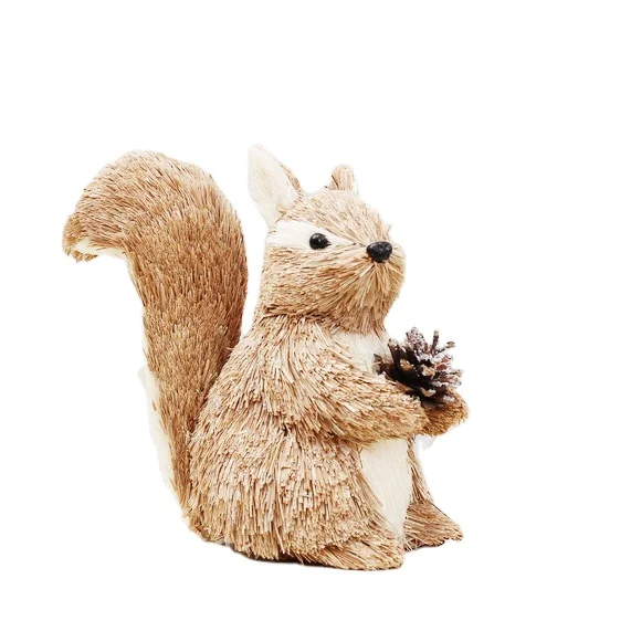 Hot Sale Christmas Toys Natural Straw Christmas Home Garden Decoration Bulrushes Squirrel Handmade Vintage
Hot Sale Christmas Toys Natural Straw Christmas Home Garden Decoration Bulrushes Squirrel Handmade Vintage