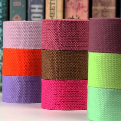 Wholesale Colorful 1inch 38mm 20mm Polyester Cotton tapes Webbing cotton for bags garment Bag Strap, Customized colour
Wholesale Colorful 1inch 38mm 20mm Polyester Cotton tapes Webbing cotton for bags garment Bag Strap, Customized colour