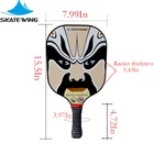 Special Pickleball Paddle Set For Competition Includes Grid And 4 Balls With Usapa