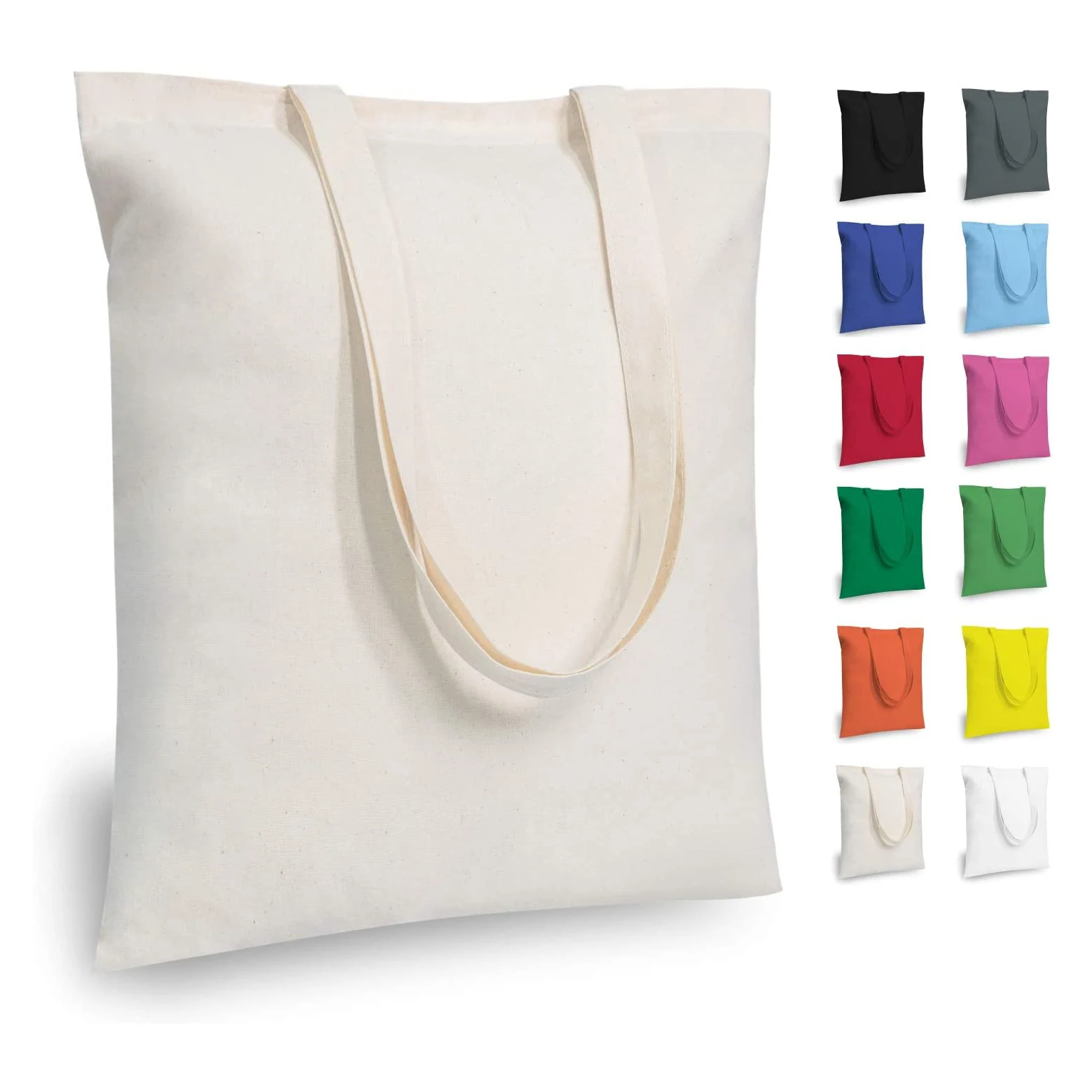 Colorful Recycled Canvas Cotton Tote Shopping Bags Blank With Custom Printed Logo, Customized
Colorful Recycled Canvas Cotton Tote Shopping Bags Blank With Custom Printed Logo, Customized