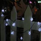 Christmas indoor battery power Diwali LED decoration ball string light