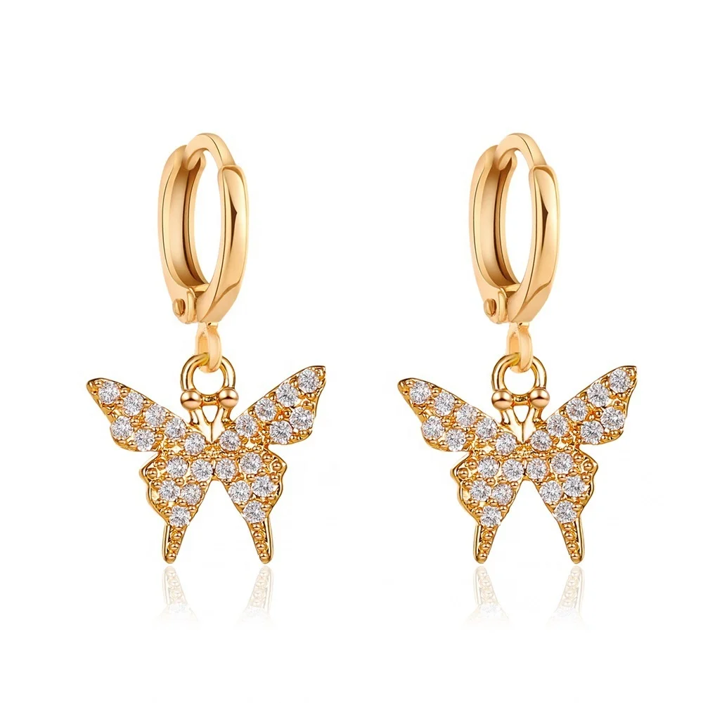 The latest design wholesale crystal ladies earrings rhinestone butterfly earrings, Picture
The latest design wholesale crystal ladies earrings rhinestone butterfly earrings, Picture