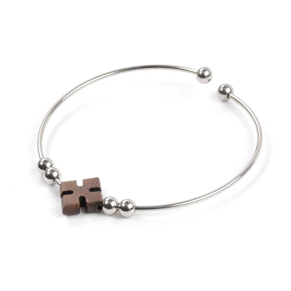 Handmade 316L Silver Stainless Steel and Walnut Wood Jewelry Ladies Bracelet Bangles Custom Bracelets OEM Bangles Jewelry Women
Handmade 316L Silver Stainless Steel and Walnut Wood Jewelry Ladies Bracelet Bangles Custom Bracelets OEM Bangles Jewelry Women